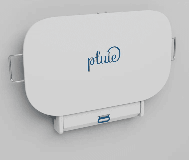 Pluie self-sanitizing baby changing table